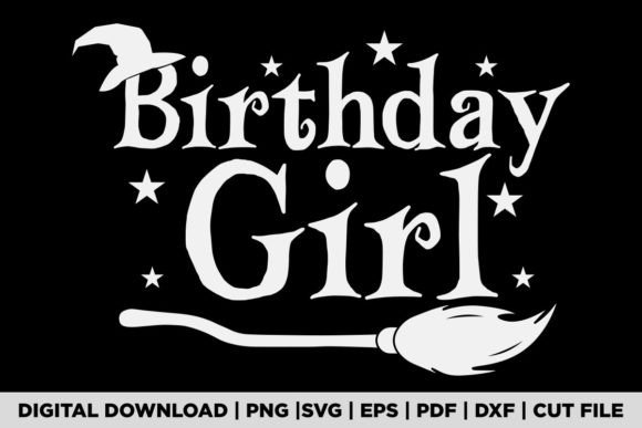 A Birthday Girl T-Shirt Design for Editorial Graphics