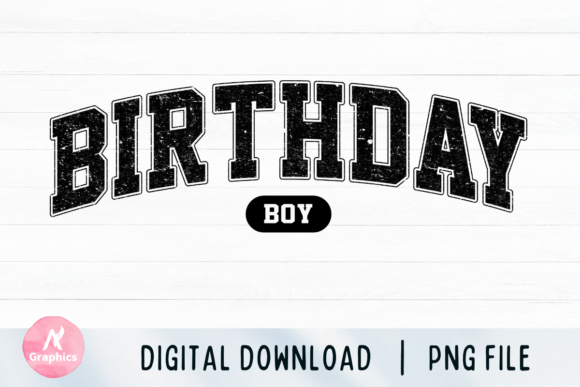 A Brand Designer's Take on Birthday Boy Retro Varsity Graphics for T-Shirt Designs