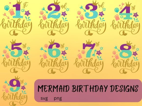 A Designer's Review of the Mermaid Birthday Designs
