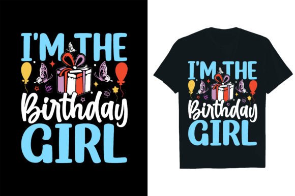 A Playful Birthday Design Asset for Blog Graphics and T-Shirt Designs