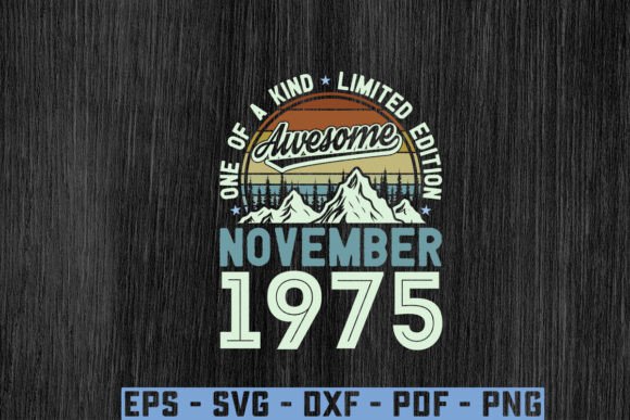 A Vintage Birthday Design for Editorial Graphics and T-Shirt Projects
