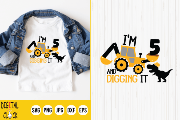 I'm 5 and Digging It: A Designer's Review for T-Shirt Graphics