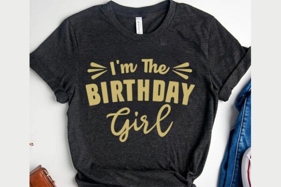 I'm the Birthday Girl: A Graphic Asset for Handmade Brand Mood